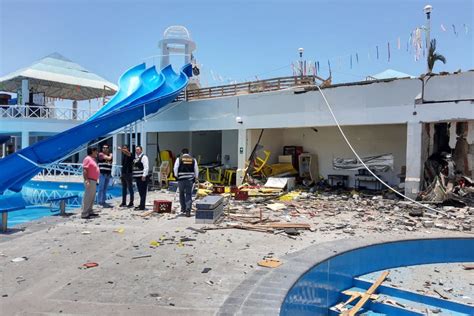 Arequipa explosión provocó daños materiales en el parque acuático de