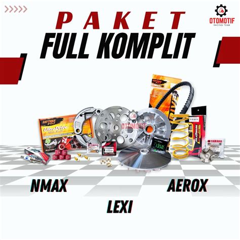 Jual PAKET FULL UPGRADE KIRIAN CVT Nmax 155 Aerox 155 Lexy Upgrade Cvt