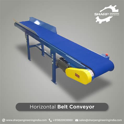 Horizontal Belt Conveyor Manufacturer Supplier And Exporter In Mumbai India