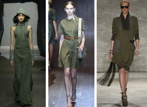 Women Most Wearable Trend: Military Green