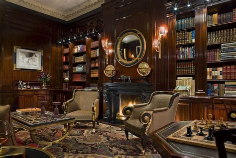 Historic New York City Townhouse Major Renovation Formal Library