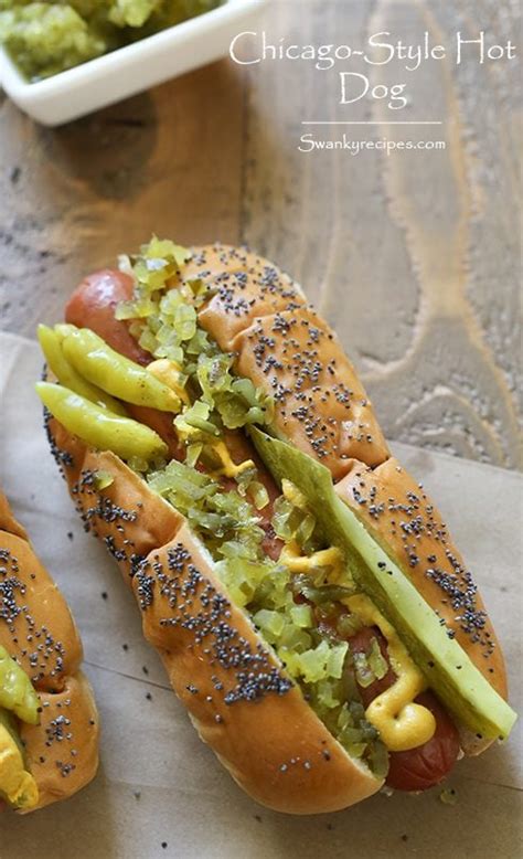 how to make a chicago style hot dog