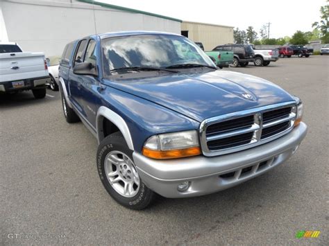 2002 Atlantic Blue Pearl Dodge Dakota Slt Quad Cab 63871379 Car Color Galleries