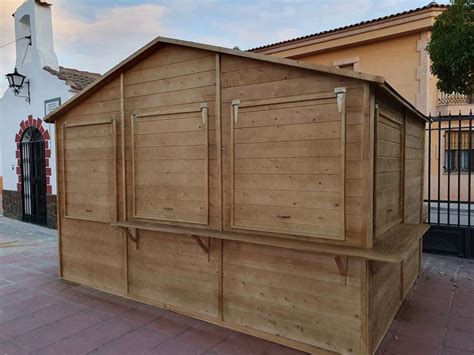 Hmk Kiosco De Madera A Aguas Mediano Casas De Madera Hogarmadera