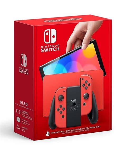 Nintendo Switch Oled Model Mario Red Edition For 349 99