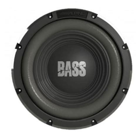 Alpine W12s4 Bassline Series 12 4 Ohm Subwoofer Best Buy Canada