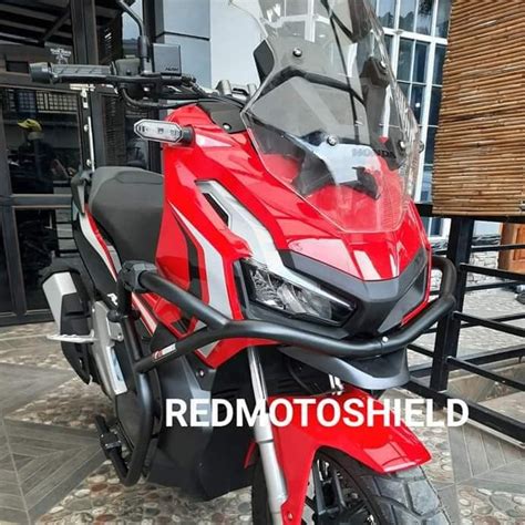 Honda ADV 150 RED Motoshield Full Crashguard Shopee Philippines