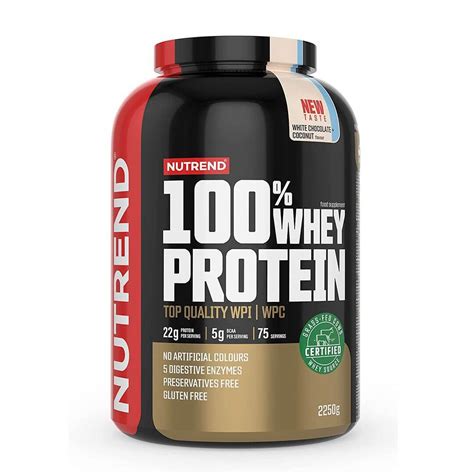 Nutrend 100 Whey Protein Grass Fed Cows 75 Servings Zone Nutrition