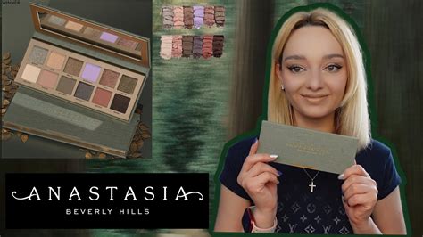 Anastasia Beverly Hills Nouveau Palette Обзор 3 макияжа и свотчи