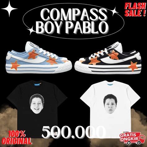 Jual ORIGINAL COMPASS X BOY PABLO Shopee Indonesia