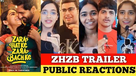 Zara Hatke Zara Bachke Trailer Public Reviews Sara Vicky Zara