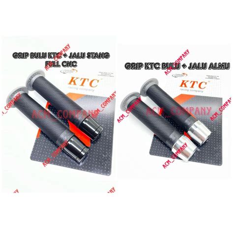 Jual Paket Handgrip Grip Ktc Racing Original Plus Jalu Stang Cnc