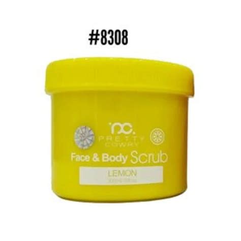 Original Pretty Cowry Face And Body Scrub Lemon 300ml Manmohni