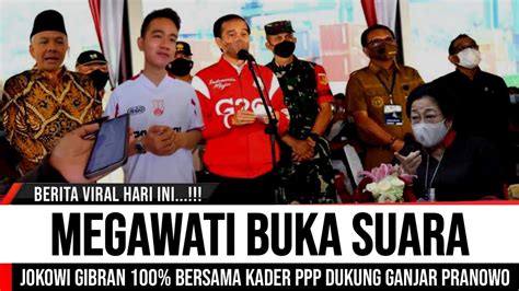 GEGER MALAM INIMEGA DAN JOKOWI TERANG TERANGAN DUKUNG GANJAR DI 2024