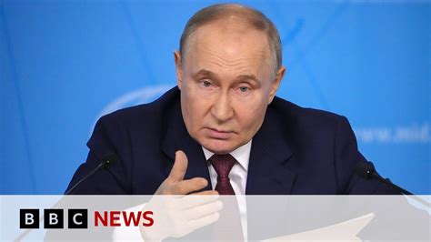 Vladimir Putin Lays Out Terms For Russian Ceasefire In Ukraine Bbc