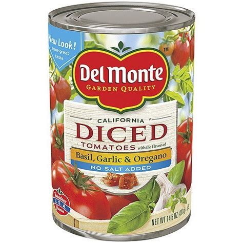 Amazon Del Monte Diced Tomatoes With Basil Garlic Oregano