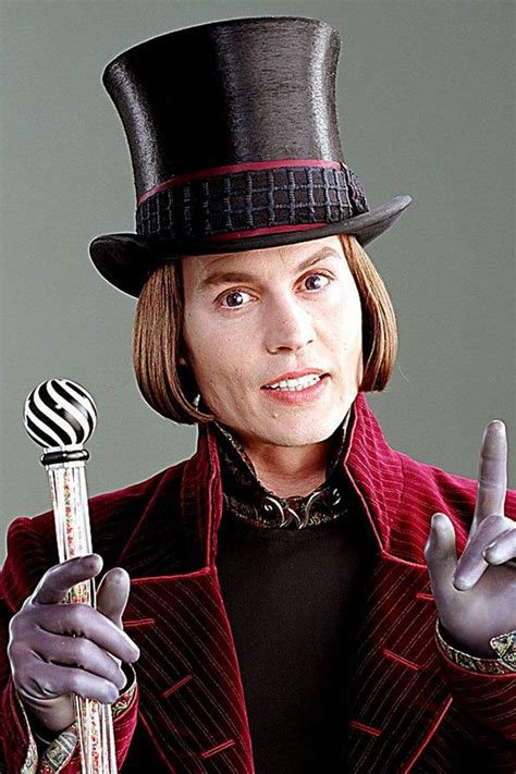 Willy Wonka Johnny Depp Hair