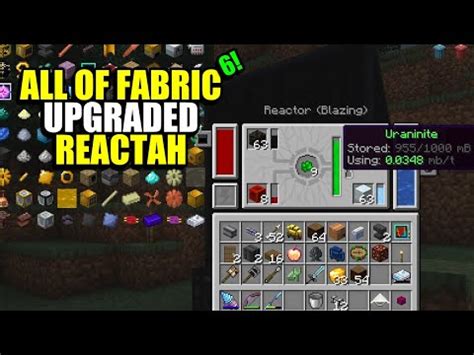 Ep Upgraded Reactah Minecraft All Of Fabric Modpack Youtube