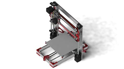 Modeling 3 D Printer Solidworks Drawings Rendering — Tde Design