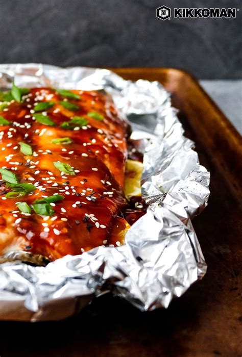 Simple Teriyaki Salmon Kikkoman Home Cooks Recipe Teriyaki Salmon Quick Easy Meals