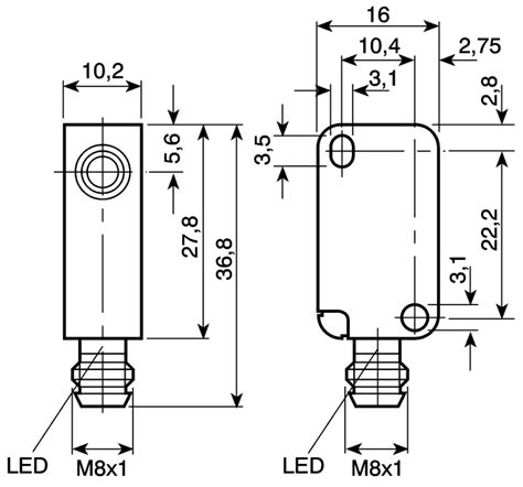 IS5001 Ifm Electronic Sensor De Proximidad Ifm Electronic Alcance 2