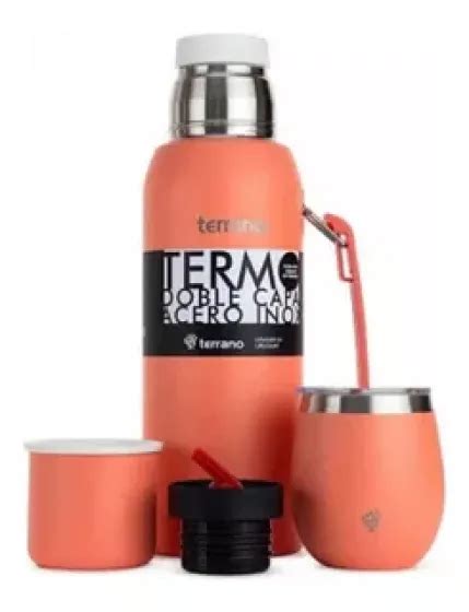 Termo Terrano Acero Inox Doble Lt Coral Digi Marketplace