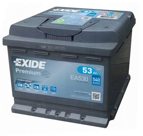 AKUMULATOR EXIDE PREMIUM 53AH 540A EA530 EA530 za 299 zł z Bydgoszcz