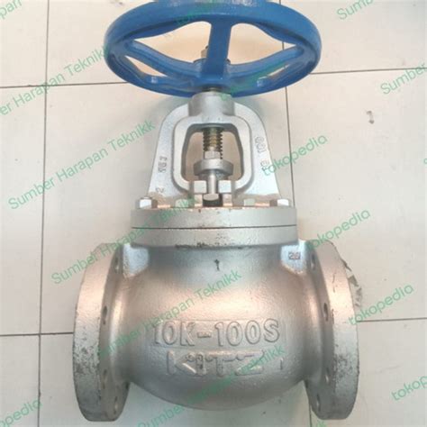 Jual Globe Valve Kitz Inch Flange Jis K Cast Iron Jakarta Barat