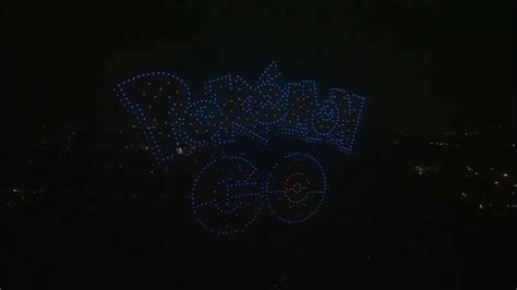 Pokémon Go Special Drone Show Pokémon Blog