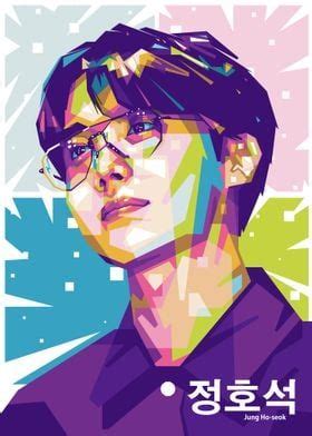 BTS JHope Poster Picture Metal Print Paint By Andi Permana