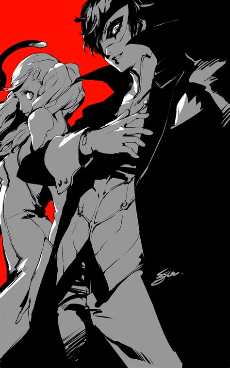 1200x1920 Protagonist Persona 5 Art 1200x1920 Resolution Wallpaper Hd