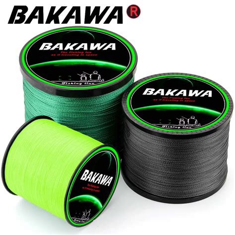 Bakawa Ligne De P Che Tress E Brins Carpe Fil Mouche Multifilament