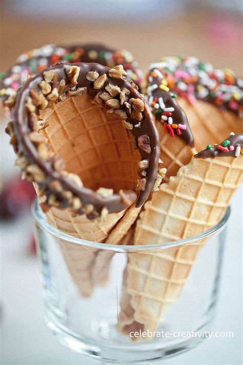 3 Ways To Make And Eat Waffle Cones Ella Claire Co