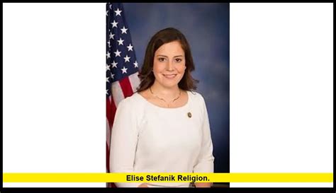 Unveiling Elise Stefaniks Faith How Her Religion Shaping Her Politics