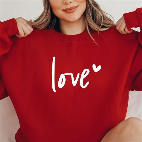 Valentines Day Sweatshirt Etsy