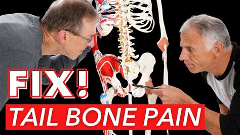 2 Self Treatments For Tail Bone Pain Coccydynia Youtube