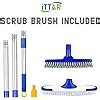 Amazon Ittar Grout Brush Scrub Brush Combo Floor Scrubber Brush