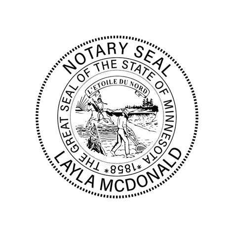 JL Minnesota Notary Stamp Best Notary Stamp In Minnesota