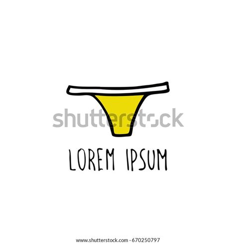 Panties Doodle Icon Stock Vector Royalty Free 670250797 Shutterstock