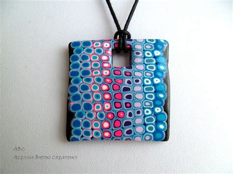 Ciondolo Murrina Polymer Clay Pendant Alessia Bodini Flickr