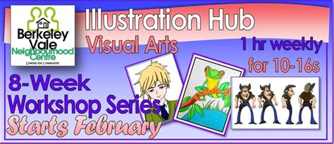 Illustration Hub 8 Week Visual Arts Workshop Series Glenning Valley