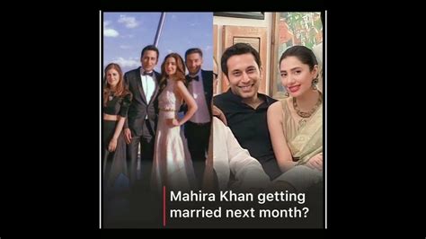 Mahira Khan Is Getting Married Next Month With Salim Karim