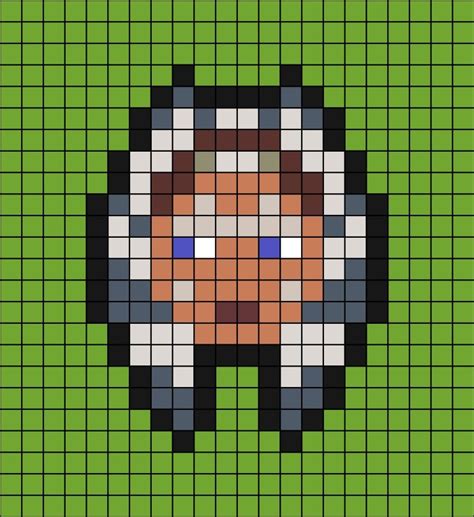 Ahsoka Tano Face Pixel Art Pixel Art Art Films Star Wars