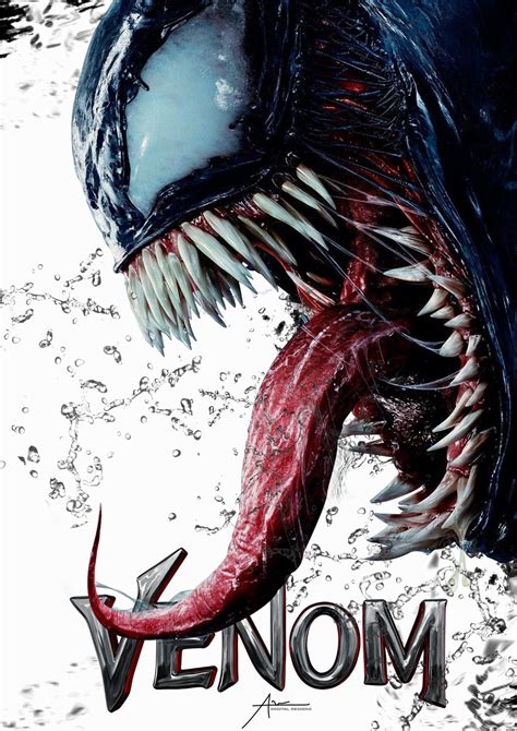 Am Digital Designs Venom Fan Made Poster