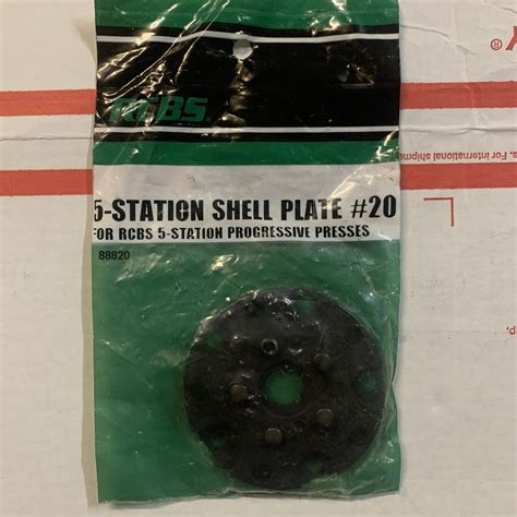 RCBS 5 Station Shell Plate 20 88820 New EBay