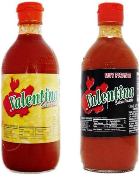 Amazon Valentina Salsa Picante 12 5 Oz Hot Sauces Grocery Gourmet Food