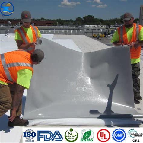 High Quality Fracture Resistance Single Ply Waterproof Membrane Sheet