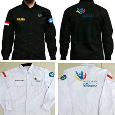 Seragam Guru Penggerak Baju Guru Penggerak Kemeja Guru Penggerak Bordir