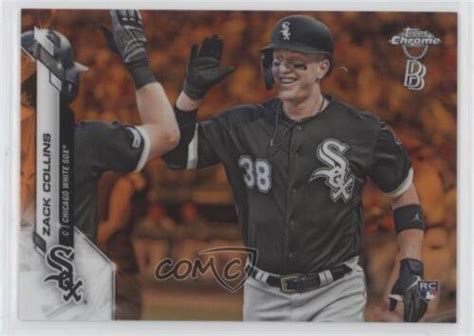 2020 Topps Chrome Ben Baller Edition Orange Refractor 25 Zack Collins