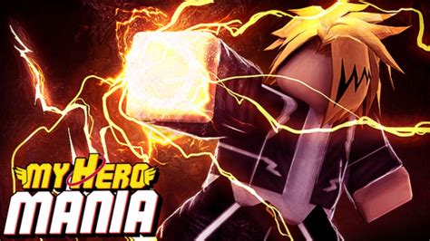 My Hero Mania Codes In Roblox Free Spins July 2022